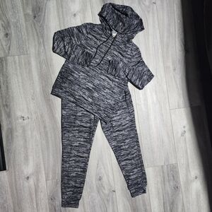 Shosho Jogger Pajama Set With Hoodie Womens Size Medium